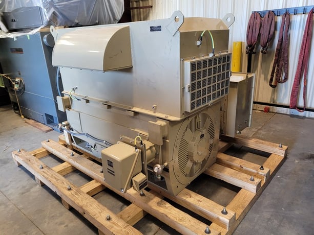 1500 HP 1200 RPM General Electric, Frame 5812S, weather protected enclosure type 2, BB, new, 2300/4000 Volts - Image 3