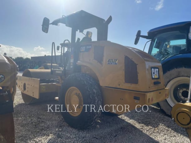 Caterpillar Carbon Steel 44, Vibratory Single Drum Smooth, 375 hours, S/N: CS300784, 2019 - Image 4