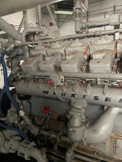 1478 HP, Waukesha #7042GL, Natural gas engine, 76670 hours, 2002 - Image 8