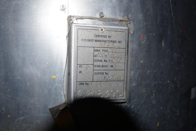 4 MMBTUH Cleaver-Brooks Brook, glycol boiler, 140 psi, 20" dia. x 9.3' lgth, 1985 - Image 7