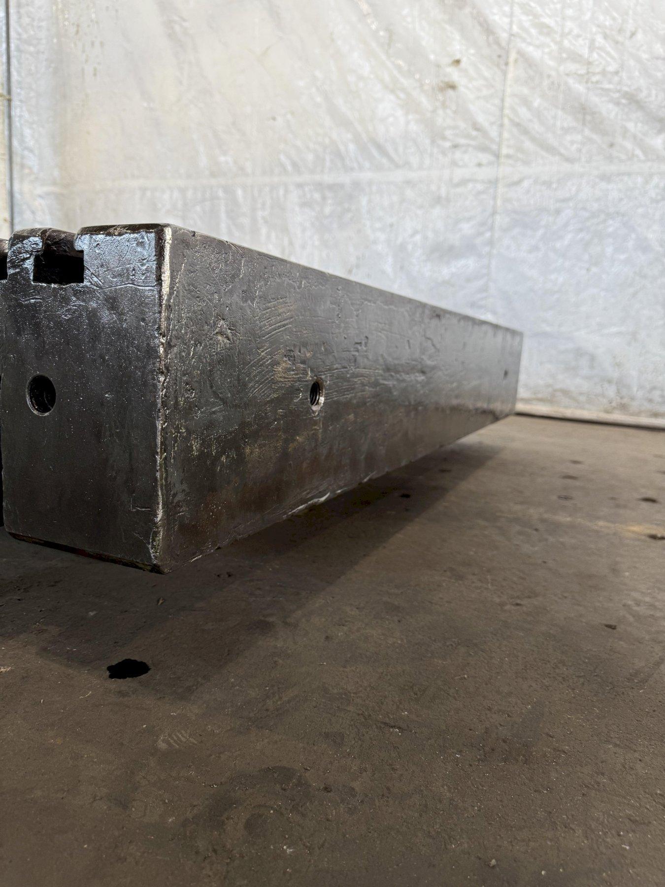 67" L x 60" width x 9" H, T-slotted Bolster Plate, 11 T-slots - Image 6