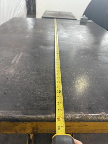 6000 lb. ECOA #HLT, hydraulic lift table, 48" x 64" - Image 10