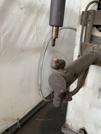 30 KVA Peer #S103, spot welder, 12" throat, 230 V., 8 gauge capacity, Stainless Steel 8028 - Image 3