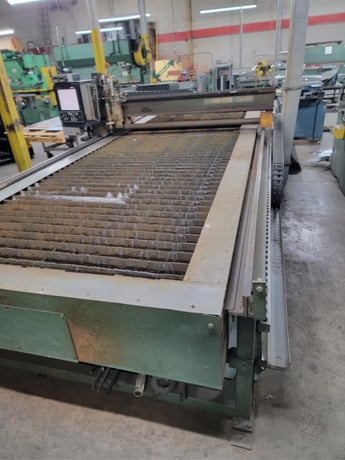 Linde #CM250, CNC Plasma, 5' x 20' table, 65 Amp Hypertherm Powermax 65, 1990 - Image 4