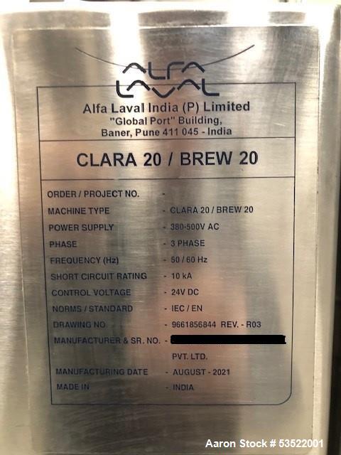 Alfa-Laval #LAPX-404SGP-31G/CG, Disc Centrifuge, Stainless Steel, 9600 RPM Bowl, 33 LPH solids capacity, 100 - Image 10