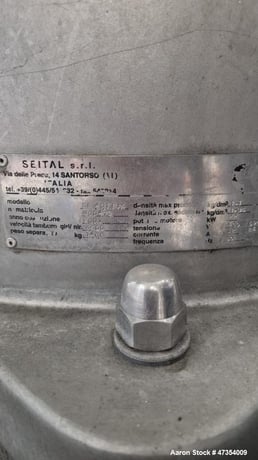 Seitel #SE-401-EIX, Desludger Disc Centrifuge, liquid/solid separation, 22 kW, 400 V, 2001 - Image 4