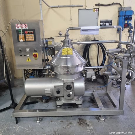 SPX Seitel #SE-201, Desludger Disc Centrifuge, liquid/solid separation, 12.5 kW, 400 V - Image 1