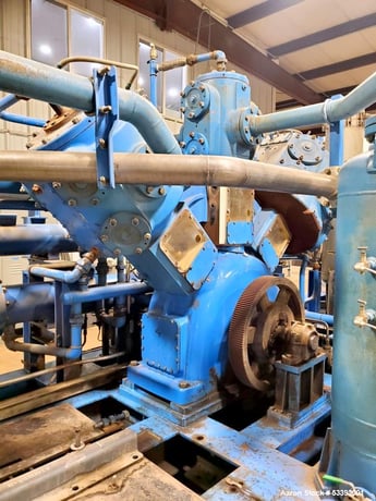 Siad, Skid Mounted Oxygen Compressor, 3-Stage, 2650 Nm3/hr., 75000 scfh handled flow, 103 GPM, 450 HP, 2003 - Image 4