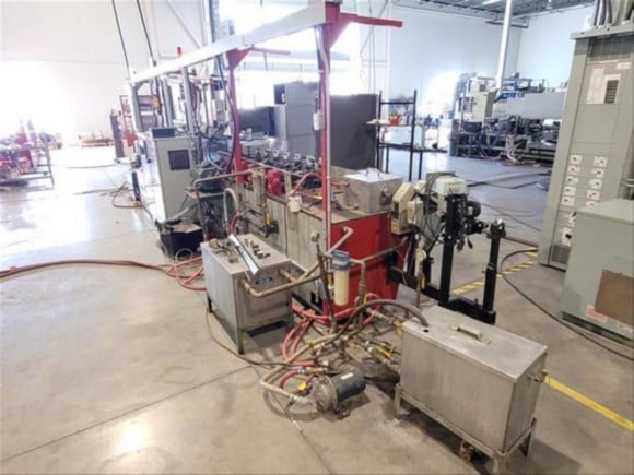 Turek & Heller #WU-11, tubular encapsulated cable tube mill, R to L, 25 FPM, upgraded 2022 - Image 2