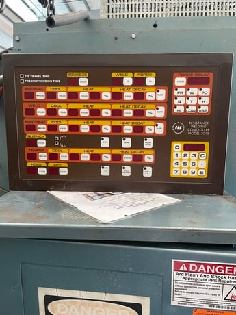 100 KVA Sciaky #P100-440-SEAM-30-301, universal seam welder, 26"/31" throat, 440/460/480 V. - Image 6