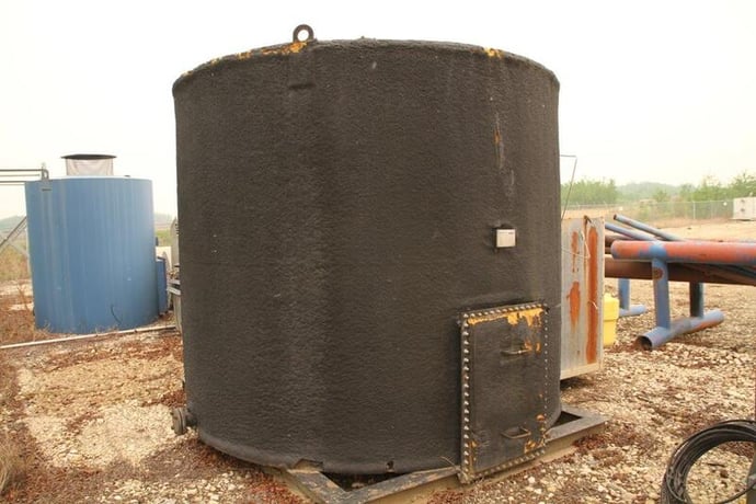 100 bbl Coated Storage Tank, Nusco Supply - Image 1