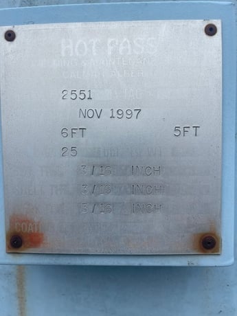 25 bbl Pop Tank, Hot Pass Welding - Image 2
