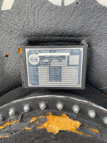 3000 bbl Coated Production Tank, G.L.M. Industries - Image 3