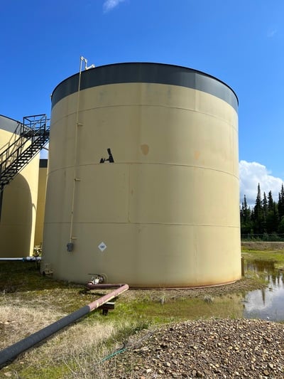 5000 bbl Storage Tank, G.L.M. Industries - Image 1