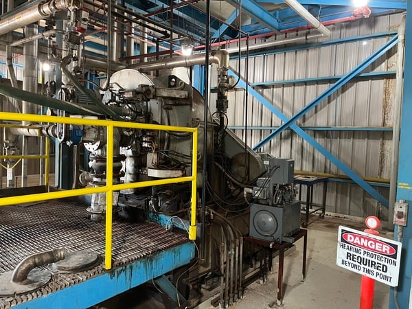 49" Krauss Maffei #HZ125/2.5Si, 316 Stainless Steel horizontal peeler centrifuge, Siphon peeler, 49" mm - Image 8