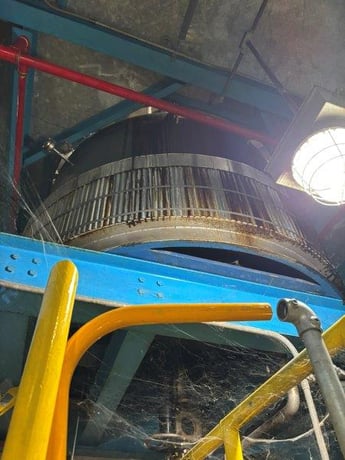 Rosenmund, 4 square meter nutsche filter, Stainless Steel, 10 HP main drive, hydraulic pack, 1986, rebuilt - Image 2