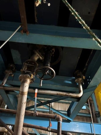 Rosenmund, 4 square meter nutsche filter, Stainless Steel, 10 HP main drive, hydraulic pack, 1986, rebuilt - Image 4