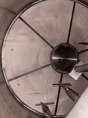 Rosenmund, 4 square meter nutsche filter, Stainless Steel, 10 HP main drive, hydraulic pack, 1986, rebuilt - Image 6