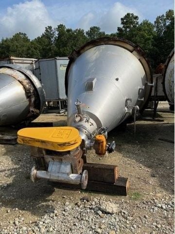 212 cu.ft. Jaygo #DF6000-VD2, nauta mixer/dryer, 304L Stainless Steel, conical orbital screw, 20 HP, 2001 - Image 6