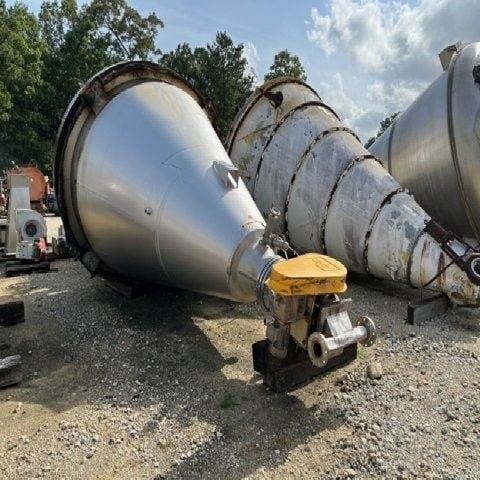212 cu.ft. Jaygo #DF6000-VD2, nauta mixer/dryer, 304L Stainless Steel, conical orbital screw, 20 HP, 2001 - Image 7