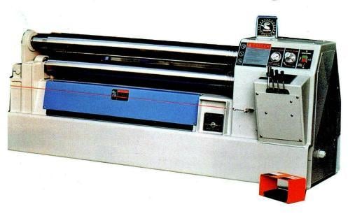 6' x 3/8" WDM #K-8-6, hydraulic initial pinch plate bending machine, 8" roll diameter, NEW - Image 1