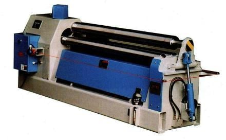6' x 3/8" WDM #K-8-6, hydraulic initial pinch plate bending machine, 8" roll diameter, NEW - Image 2