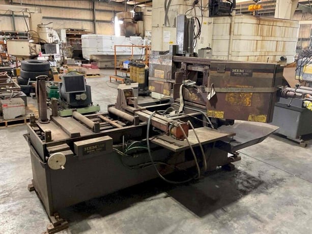 14" x 20" Hemsaw #Twister, horizontal bandsaw, 18" wheel diameter, S/N 717300 - Image 2