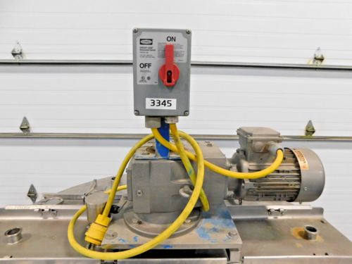200 gallon Stainless jacketed mixing kettle, 48" dia. x 36" deep, 2 HP, 230/460 V., 3 phase - Image 9