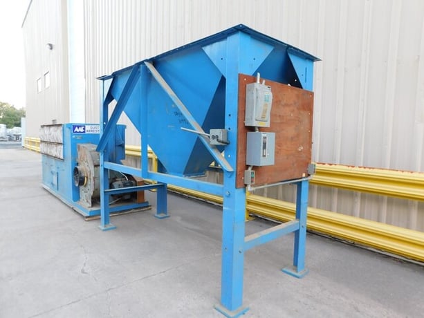 AAF #B, dust arrestor size 3-7 dust collector, 10 HP, 1710 RPM, 107" x 36" hopper - Image 7