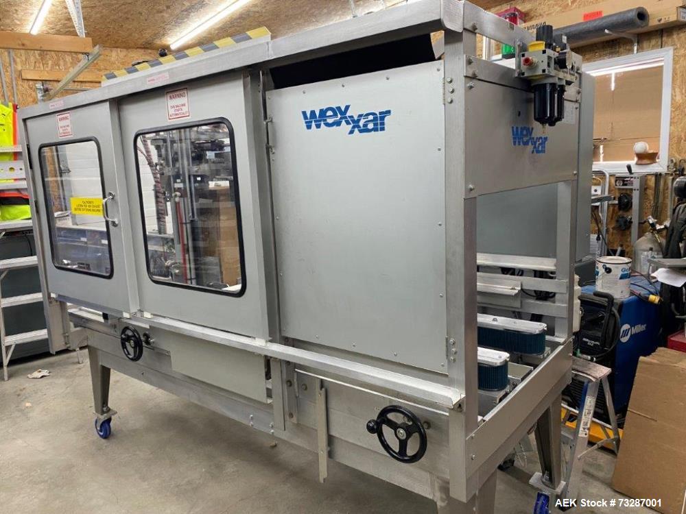 Wexxar #WFT-S, Automatic Case Erector w/Bottom Tape Sealer, 20 CPM, 22" L x 17" width x 25" H max Size, 72" L - Image 1