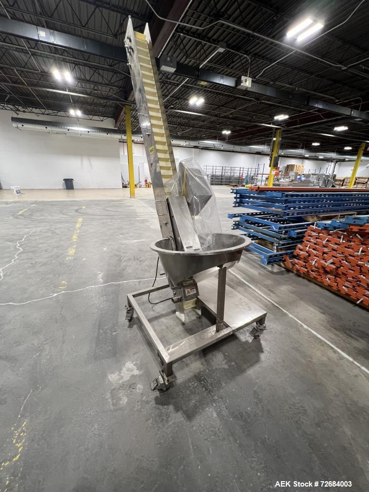 Palace #TH-2.5-83, Inclined Belt Conveyor, no motor, 120 V, 2006 - Image 2