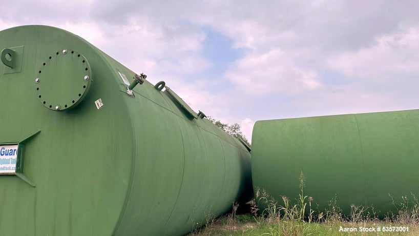 6000 gallon Highland, Carbon Steel, 13' diameter, 60' straight side, Polyurethane coated inside, 2013 - Image 3