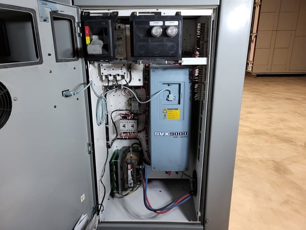 20 HP Eaton, SVX015A1-5A4N1, vari-frequency drive, 600 Volts, 3 phase, like new - Image 6