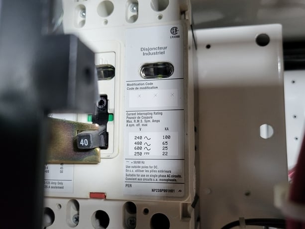 20 HP Eaton, SVX015A1-5A4N1, vari-frequency drive, 600 Volts, 3 phase, like new - Image 10