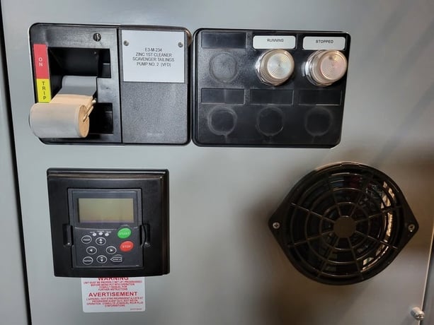 15 HP Eaton, SVX010A1-5A4N1, vari-frequency drive, 600 Volts, 3 phase, like new - Image 6