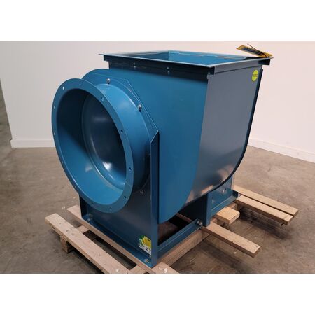 7000 cfm @ 4 S.P., Twin City #BCV222C, industrial centrifugal fan, 22" wheel diameter, 7.5 HP TEFC Teco - Image 3