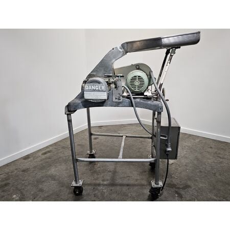 Fitzpatrick #D, Stainless Steel comminutor, 6" chamber w/ 10.5" diameter rotor, 5 HP - Image 4