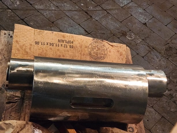Part 77 Main Crankshaft, Baldwin Press model 20 - Image 1