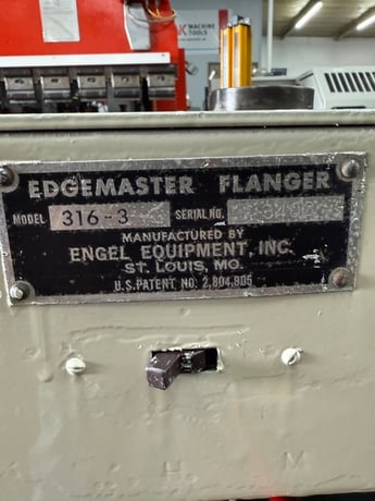 Engel #316-3 Edgemaster, sheet metal equipment, for various sheet metal applications - Image 4