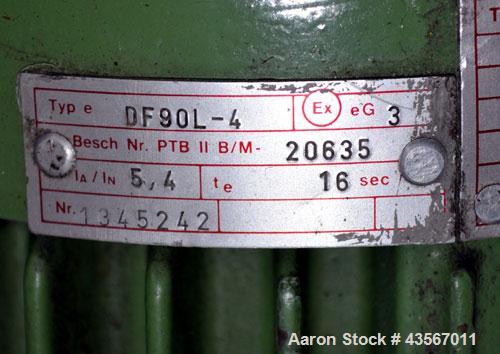 Leybold-Heraeus #DK5, Oil Seal Vacuum Pump, Rotary Piston, 25" mm Inlet, 38 mm Outlet, 1.5 kW, 1410 RPM, 500 V - Image 7