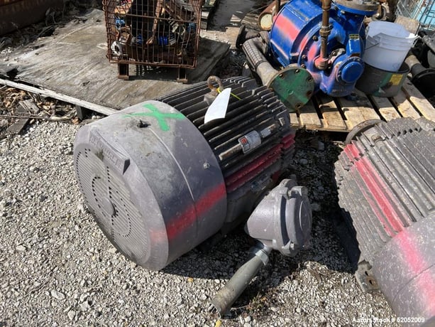 650 cfm, Nash #CL-703/4, Carbon Steel liquid ring vacuum pump, 4" inlet, 3" outlet, 75 HP, 1185 RPM, 230/460 - Image 7