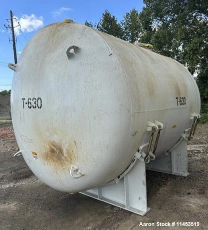 6000 gallon Pfaudler, Glass Lined Chemstore Receiver Tank, Horizontal, 87 psi/FV @ 392 F, 2011 - Image 5