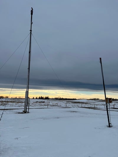 16" x 50' Sparrow Electric Co. Guyed Flare Stack - Image 2