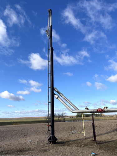 4" x 40' Tornado Self Supported Flare Stack - Image 2