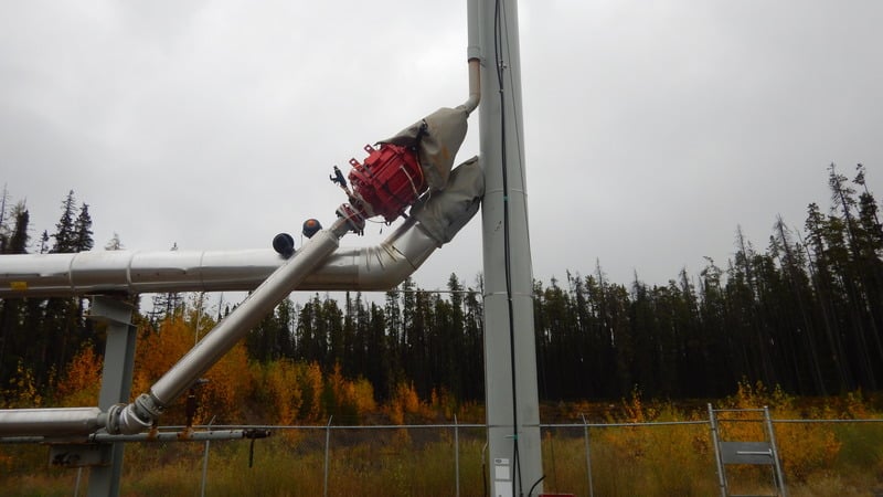 8" x 52' TORNADO COMBUSTION TECHNOLOGIES Self Supported Flare Stack - Image 10