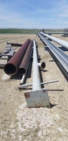 8.5" x 50' Pyramid Self Supported Flare Stack - Image 2