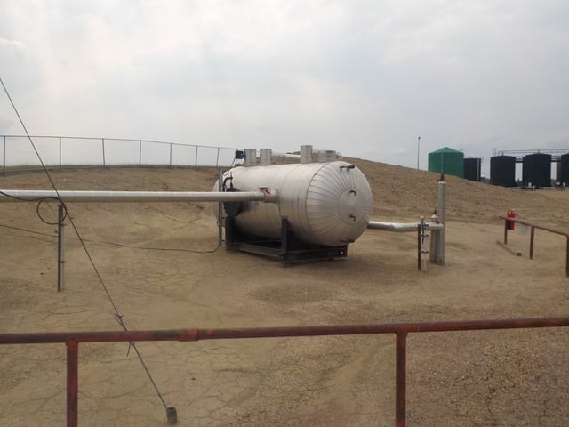 42" x 8' Flare Knockout Drum, 345 PSI, 11.5 bbl - Image 2