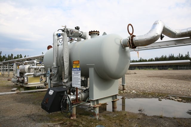 59.2" X 12' Flare Knockout Drum 50 bbl 50 PSI - Image 1