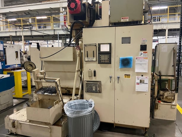 Mitsubishi #ST40, CNC gear shaper, electronic guide, 20.5" table diameter, 3.2 module, 1999 - Image 3