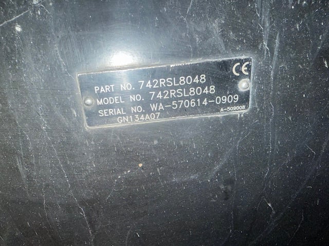 1250 KW Baldor #IDLC1250-2M, trailer mounted, Tier 2, sound attenuated enclosure, 277/480 Volts, 556 hours - Image 9